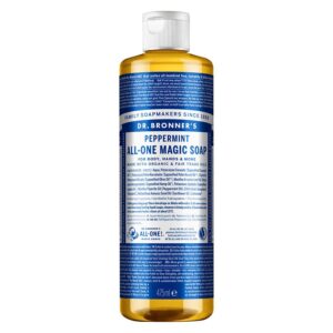 Dr. Bronner 18-In-1 Peppermint Pure Castile Soap 475ml