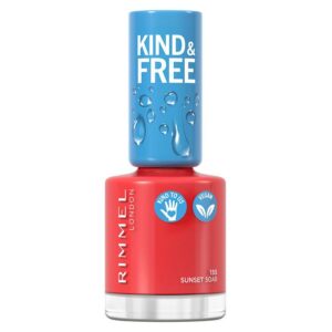 Rimmel London Kind & Free Nail Polish Lacquer 155 Sunset Soar 8ml