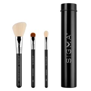 Sigma Essential Trio Brush Set Black 3pcs