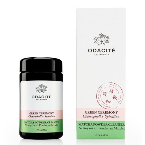 Odacité Green Ceremony Cleanser Chlorophyll & Spirulina 75g