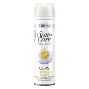 Venus Satin Care With Olay Shaving Gel Dry Skin 200ml