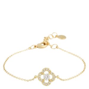 SNÖ Of Sweden Sally Chain Bracelet Gold Clear Onesize