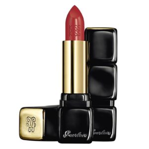 Guerlain Kiss Kiss Lipstick #330 Red Brick 3