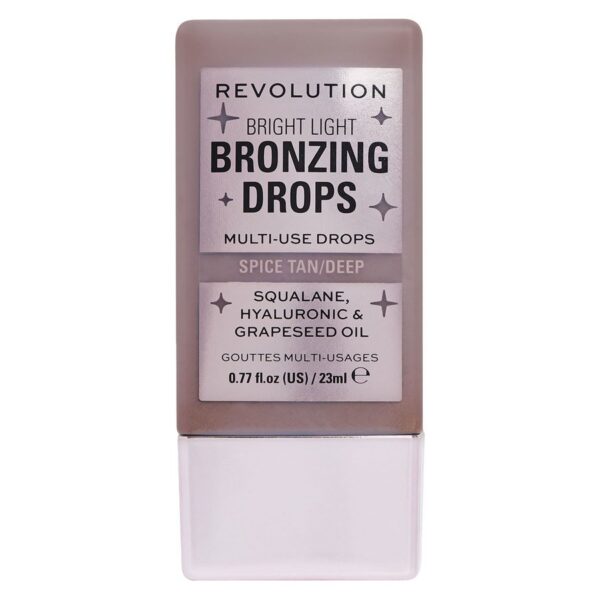 Makeup Revolution Bright Light Bronzing Drops Deep Bronze Summer