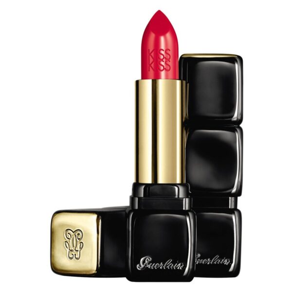 Guerlain Kiss Kiss Lipstick #325 Rouge Kiss 3