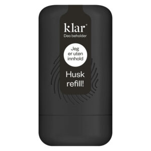 Klar Roll-On Etui Svart