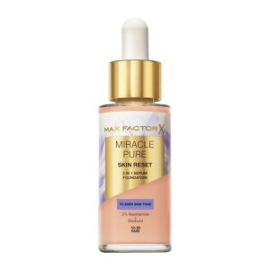 Max Factor Miracle Pure Skin Reset 2 In 1 Serum Foundation Fair 3