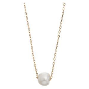 Timi Of Sweden Delicate Pearl Necklace Gold