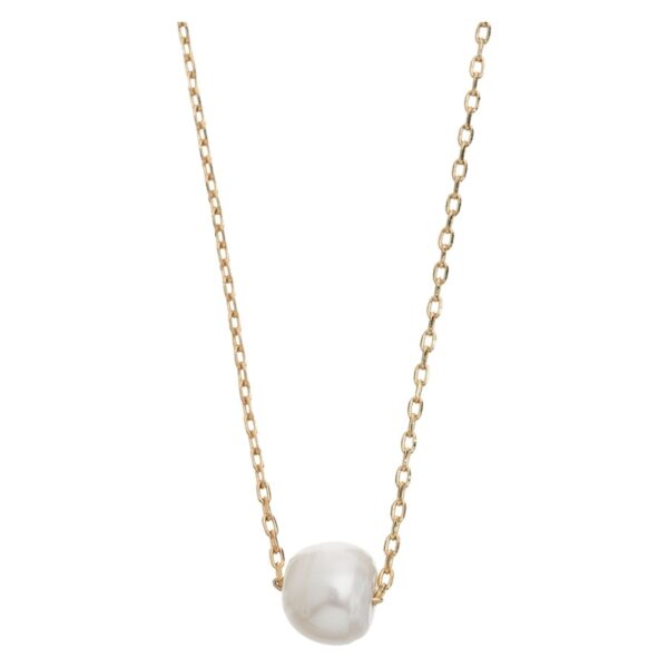 Timi Of Sweden Delicate Pearl Necklace Gold