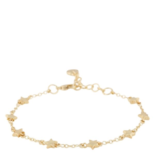 Snö Of Sweden Stina Small Chain Bracelet Plain Gold