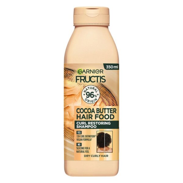 Garnier Fructis Hair Food Cocoa Butter Shampoo 350ml