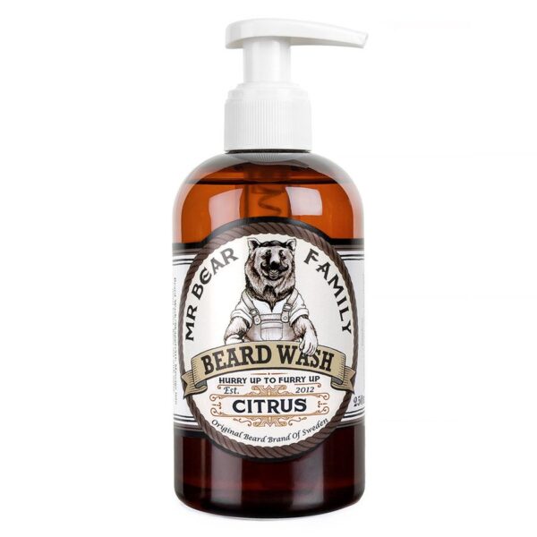 Mr Bear Family Beard Wash Citrus 250ml