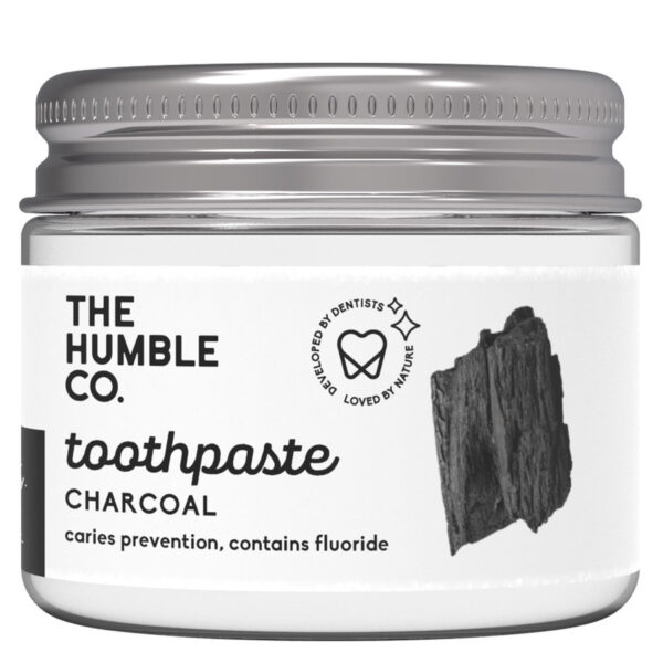 The Humble Co Natural Toothpaste In Jar Charcoal 50ml