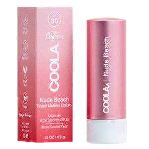 COOLA Mineral Liplux Organic SPF30 Nude Beach 4