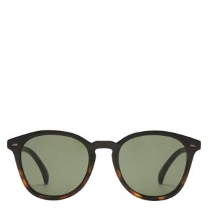 Le Specs Bandwagon Black Tortoise With Khaki Mono Lens