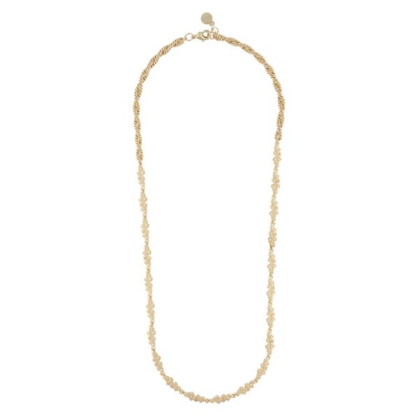 Snö Of Sweden Lauren Small Necklace Plain Gold 42cm