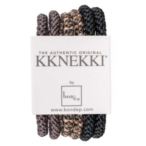 Kknekki Slim Hair Tie Bundle 4 6pcs