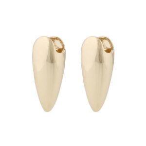 Snö Of Sweden Aero Mid Earring Plain Gold