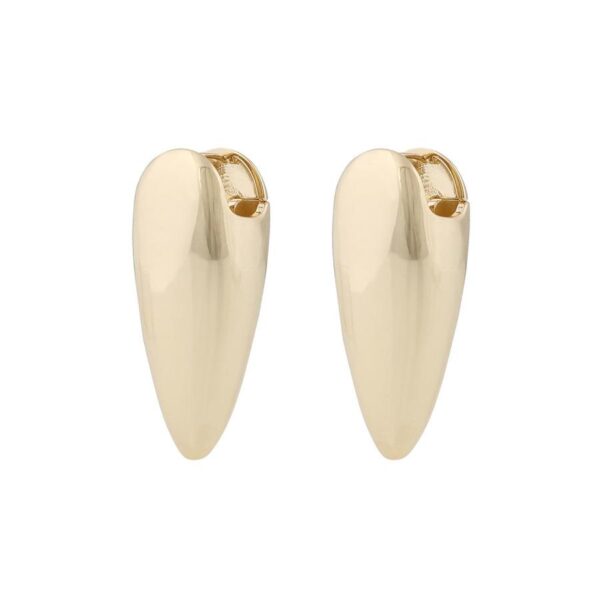 Snö Of Sweden Aero Mid Earring Plain Gold