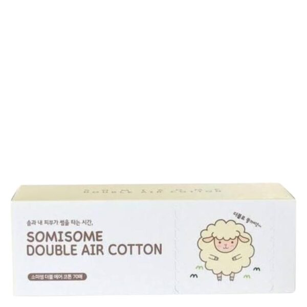 SOMISOME Double Air Cotton Pads 70pcs