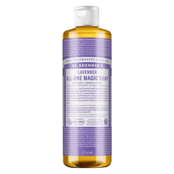 Dr. Bronner 18-In-1 Lavender Pure Castile Soap 475ml