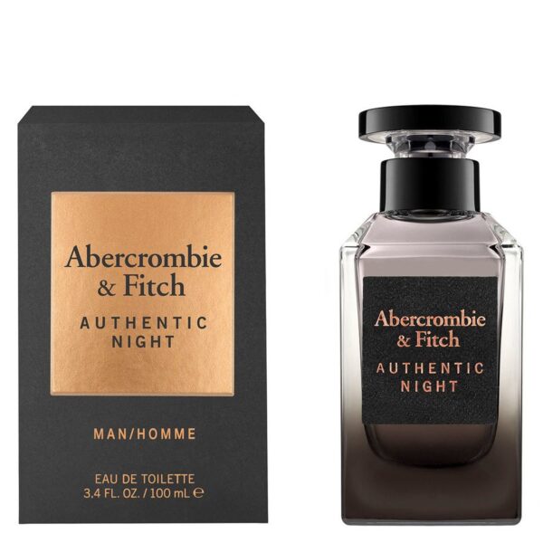 Abercrombie & Fitch Authentic Night Eau De Toilette 100ml