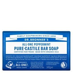 Dr. Bronner All One Peppermint Pure Castile Bar Soap 140g