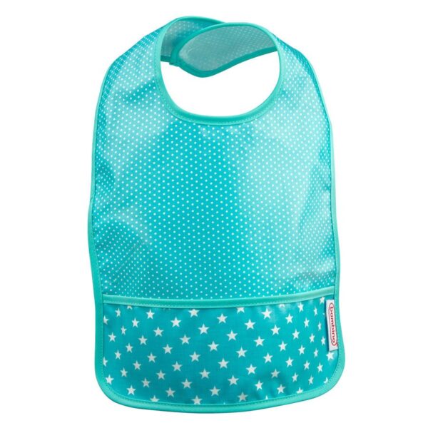 Bambino Easy Wipe Bib Turquoise