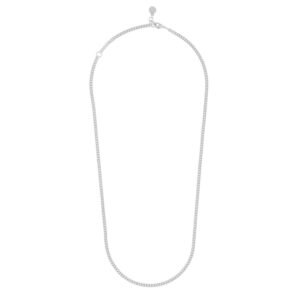 Snö Of Sweden Casual Kim Small Necklace Plain Silver 50cm